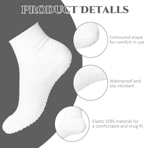 JTENGYAO 2 Pairs Verruca Socks for Swimming Waterproof Non Slip Swim Socks — view 5