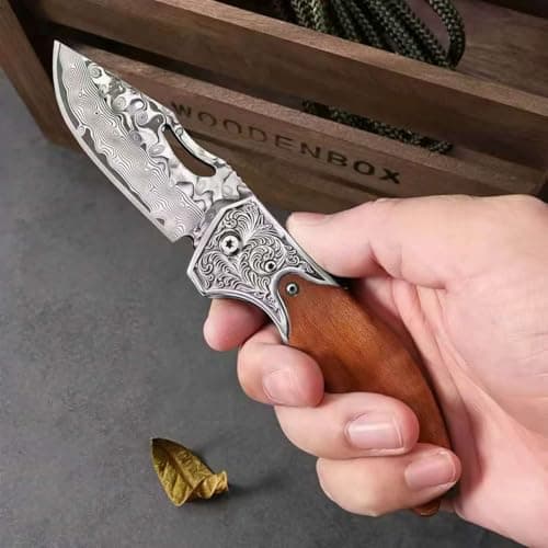 Folding EDC Stainless Steel Multitool Survival Equipment,Multi-Tool Camping Multitool Accessories Utility Pocket Knife Pocket Gadgets for Men Outdoor, Camping, Hiking ﻿ — view 6