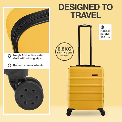 Cabin Max Cabin Suitcase Large for Ryanair, Easyjet 55x40x20 Hand Luggage — view 6