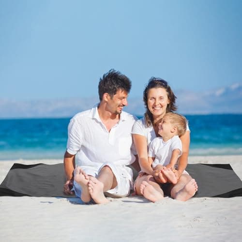 Ainiv Picnic Blanket, Mini Pocket Beach Mat 200 x 210 cm (5-8 People) — view 2