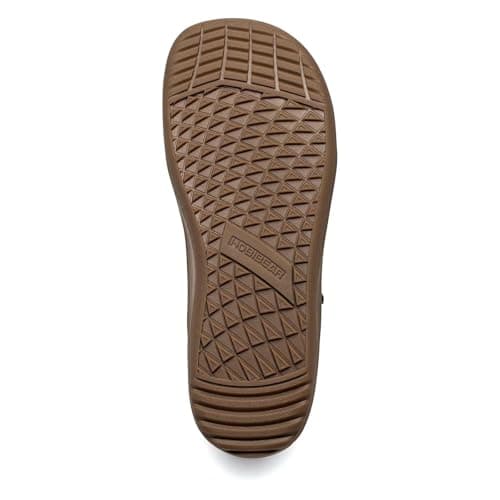 HOBIBEAR Barefoot Minimalist Shoes Womens Mens Zero Drop Wide Toe Box Waterproof Outdoor Hiking Walking Comfortable Trail Running Sneaker Dark Brown — view 5