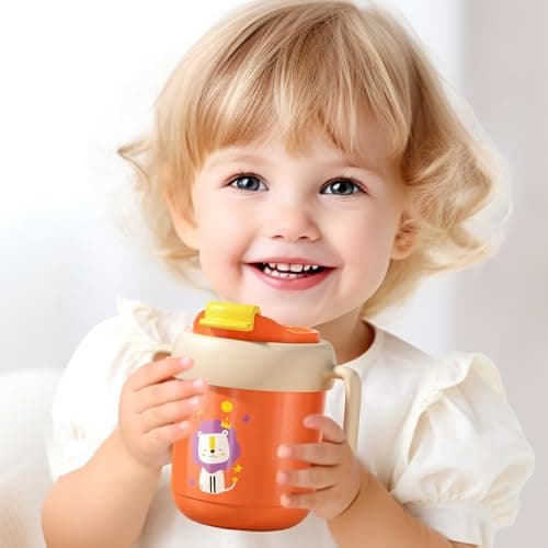 Senior Hydration Bottle - Thermal Straw Tumbler 300ml — view 2