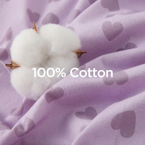 Duomiaomiao Baby Sleeping Bag 0.5 Tog Sleeping Bag, Baby Summer Sleep Sack 2 Pack 100% Cotton Unisex Infant Newborn Sleep Bag 18-36 Months, Purple — view 3