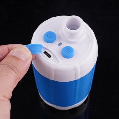 Portable Camping Shower,Outdoor Camp Shower Pump,2026 Upgrade Rechargeable Electric Handheld Water Pump,Showers Head Kit With Multiple Spray Modes,for Camping,RV,Travel Car Washing Pet Cleaning — view 6