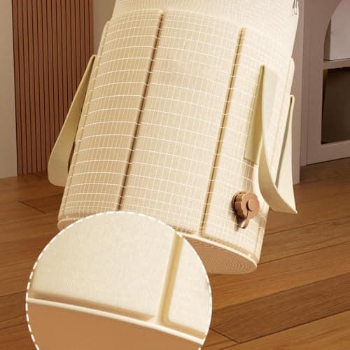 Tall Foldable Foot Bath Soak Tub with Handle, Knee-High Portable FootTub — view 6