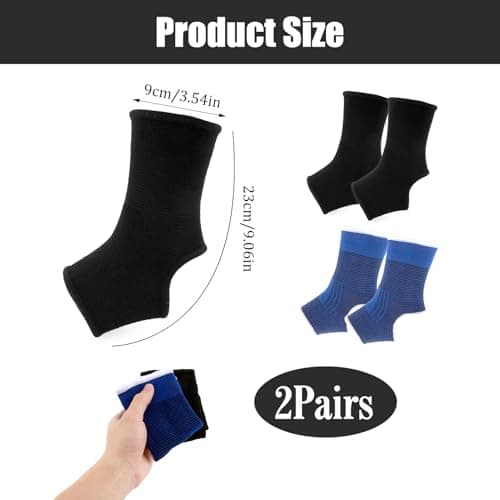 Enjiror Kids Ankle Support Compression Socks 2Pair Protector Child Foot — view 6