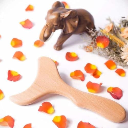 Wood Massage Tools Relaxing Body Stress Relief Headache Relief Health Care — view 5