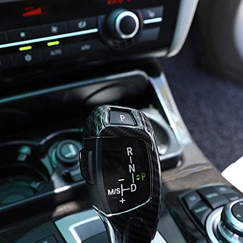 WJBABJ Ski Boot Bag Car Gear Shift Knob Cover Trim Carbon Fiber for BMW F20 F30 F31 F34 X5 F15 X6 F16 X3 F25 X4 F26 F1 — view 2