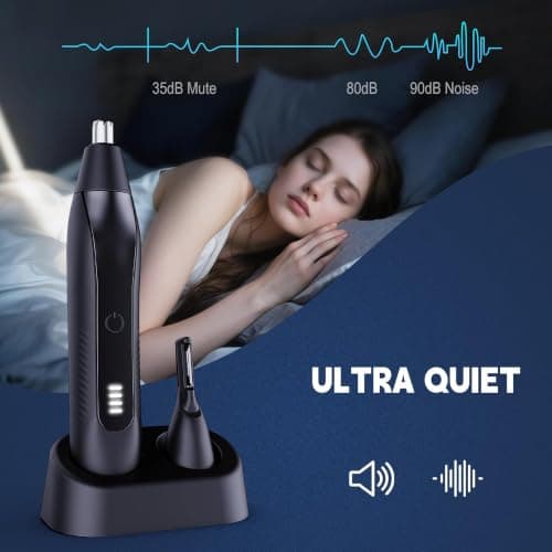 Professional Nose Hair Trimmer for Men, Gift for Men Dad Husband Grandpa — view 6