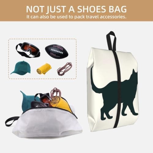 Shoe Bags For Travel Large Waterproof Travel Shoe Bag With Handle, 1 PC — view 5
