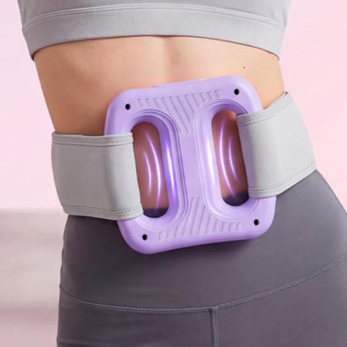 Lebkumas Massage Ring,Portable Cordless Rechargeable 5-Level - Fascia Massage Tool Vibration Belt | for Belly Muscle Home Office Gym Daily Travel Post-Recovery — view 3