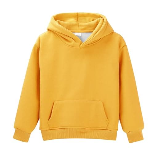Cocila Fashion Warm Sweatshirt For Comfortable Children's Winter Yellow — view 4