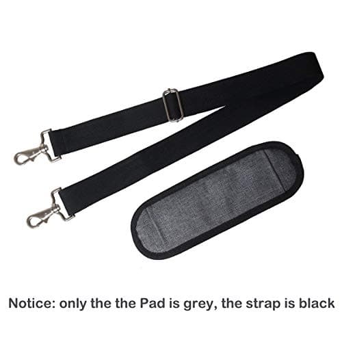 JAKAGO Replacement Shoulder Strap with Pad, Adjustable Shoulder Bag Straps — view 2
