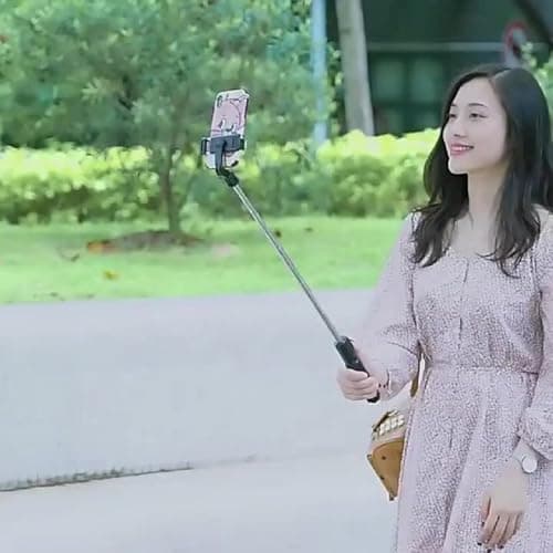 XIHAMA Selfie Stick Tripod,3 in 1 Extendable Selfie Stick with Wireless Remote,Portable Phone Tripod Compatible with iPhone 16 15 14/Galaxy/Huawei/LG(White) — view 4