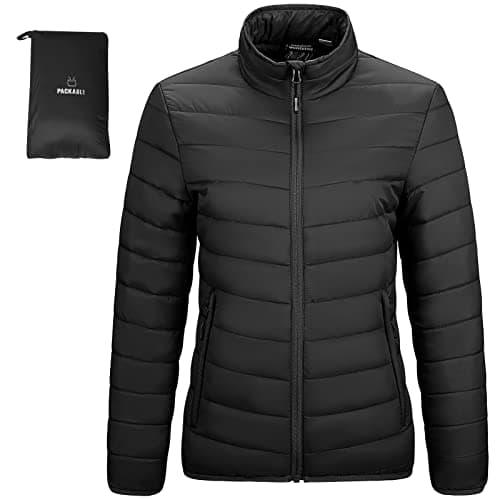 Outdoor Ventures Women's Packable Puffer Jacket Lightweight Quilted Jacket