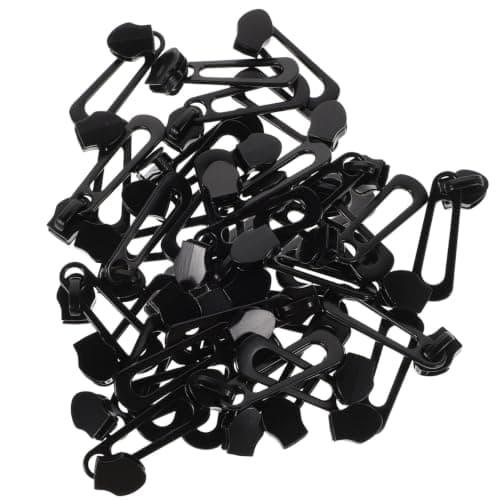 Adorainbow 40pcs DIY Zipper Repair Kit for Bags and Clothing with Aluminum Alloy Heavy Duty Replacement Pulls, Smooth Operation, Versatile Use for Instant Fix in Travel and Outdoor Scenarios