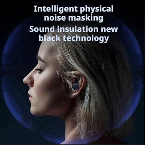 Ear Plugs for Sleep 48dB Noise Canceling Ear Plugs for Sleeping – Ergonomic Design for Side Sleepers & Work. Secure-Fit Short Stem, Non-Slip Comfort. Travel Case for Easy Storage — view 3