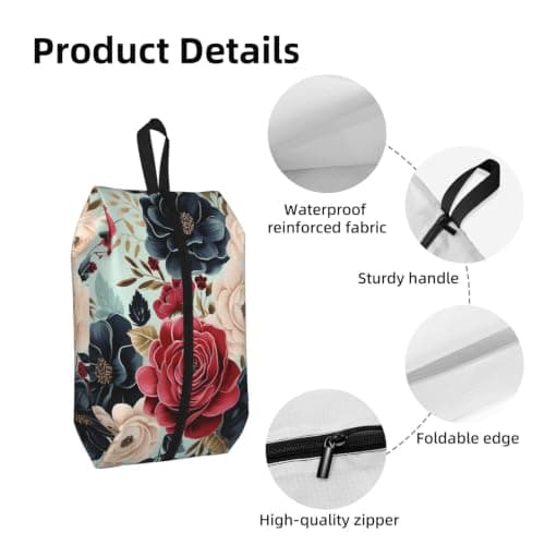 Shoe Bags For Travel Large Waterproof Travel Shoe Bag With Handle, 2PCS — view 4