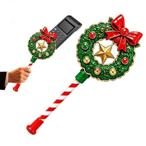 Christmas Payment Card Wand,Tap to Pay Snowman Holder,Holiday Shopping — view 6