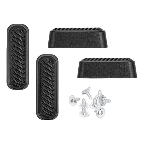 TWISAXC Affordable Luggage Bottom Side Stand Feet Suitcase Replacement Stud Foot Pad Frequent Travelers Lightweight and Wear Resistant Suitcase Feet Pad with, Style D — view 4