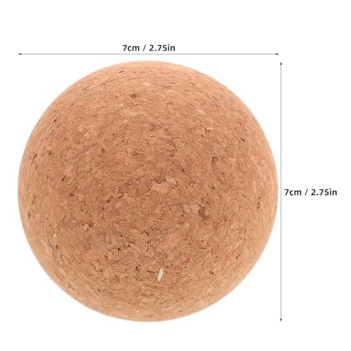 DOITOOL Deep Tissue Compression Cork Massage Ball for Muscle Fatigue Relief and Tension Reduction for Neck and Feet Use at Home and Gym — view 2