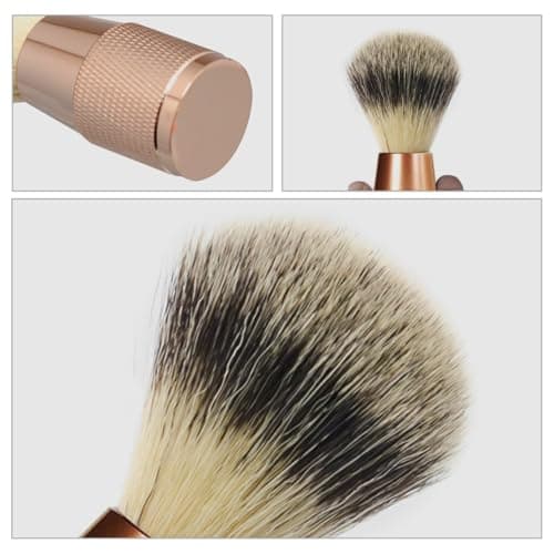 Soft Nylon Bristles Men Shaving Beard Brush, Portable — view 6