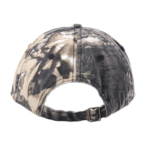 Woedpez Fashion Camouflage Baseball Cap Easy to Carry Sun Hat for Travel Camping and Outdoor Adventures Hiking Climbing Headwear Breathable Cotton Baseball Cap — view 6