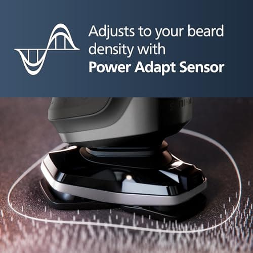 Philips Shaver Series 5000 - Wet & Dry Mens Electric Shaver with SkinIQ Technology, Pop-up Trimmer, Travel Case, Quick Clean Pod and Quick Clean Cartridge (Model S5898/50) — view 4