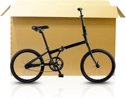 Small Double Walled Bicycle Carboard Box | Flat-Pack Packaging for Moving House | Strong Carry Case for TVs, Bikes & Artwork Cardboard Bike Box for Air Travel | Guitar Shipping Box with 2 Handles
