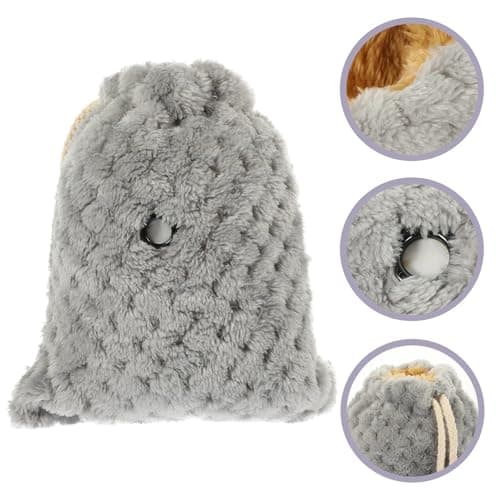 Hamster Carrier Portable Wool Travel Bag Drawstring for Hamster — view 6