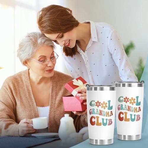 SteadStyle Grandma Gifts for Women – Cool Grandma Club Water Bottle 590ml — view 2