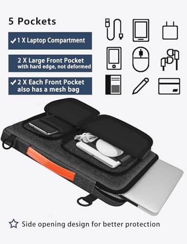 Alfheim 15.6-16 Inch Waterproof Laptop Briefcase — view 4