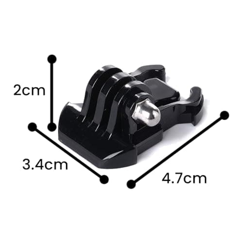 JJOnlineStore - 2x Quick Release Buckle Clip Basic Strap Harness Mount Compatible for Go Pro Hero 1 2 3 3+ 4 5 6 7 8 & Max Action Video Photo Camera — view 5