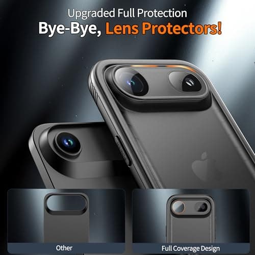 Cozycase TOP Full Waterproof 360 Military Case for iPhone Air, Black — view 6
