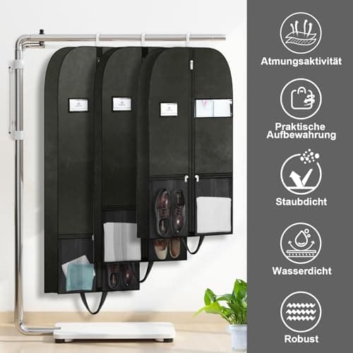 Dress Carriers for Women Travel, Clothes Covers, Full Length Garment Travel — view 5