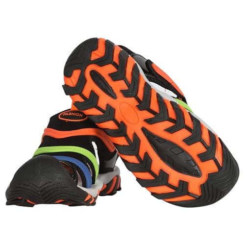 A2Z 4 Kids Boys Athletic Sandals Closed Toe Summer Holiday Beach Sports Mules - Sandal AZ3007 Multi 2 UK — view 4