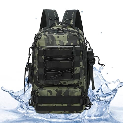 Military Cabin Backpack 40x18x25 Ryanair Underseat Travel – 18L Hand Luggage,Outdoor Fishing, Hiking, Camouflage Camping & Climbing Trekking Tactical Sport Bag school for Men & Women Ruscksack — view 2