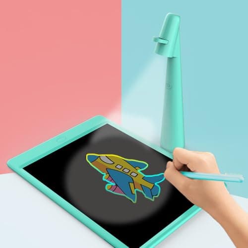 Portable Rechargeable Art Projector with Light Frame, Green — view 4
