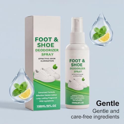Shoe Deodorizer Spray 150ml – Foot & Shoe Odor Eliminator, Fast-Acting — view 4