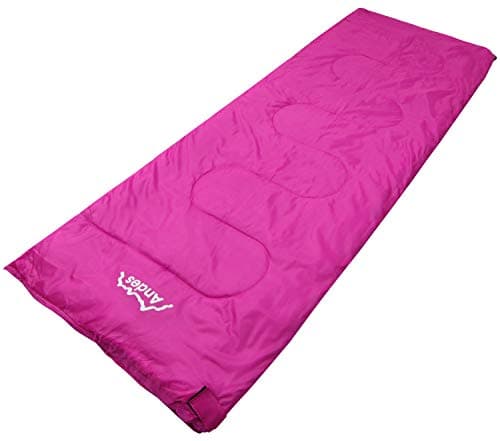 Andes Palermo 250 2 Season Camping Envelope Sleeping Bag Pink — view 6