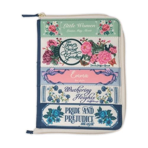 Steel Mill & Co. E-Reader Folio Case, Classics Bookstack
