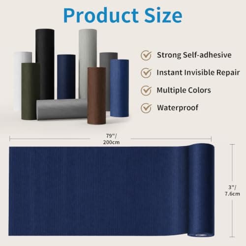 Skystuff 7.6x200cm Nylon Repair Patches, Waterproof Self-Adhesive for Tent — view 5