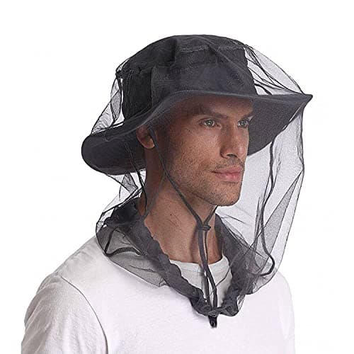 4 Pieces of Black Mosquito-Proof Hood, Anti-Insect, Suitable for Outdoor, Camping, Travel — view 5