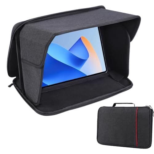 iPad Sun Shade Tablet Sleeve Case for 12-13 inch, iPad Sun Glare Shield