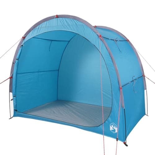 Ziaphsol Blue Side Tent Waterproof 185T Polyester with PU Coating, 204 x 122 x 168 cm, 3 kg, with Carry Bag for Camping, Hiking, Trekking and Outdoor as a Family Tent with Pack Size — view 4