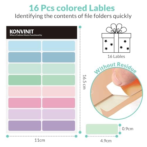 KONVINIT Expanding File Folder - a4 Document Organiser Folder with 5 Pockets High Capacity Portable File Folder with dividers for Paper Work Filing Products,Pink — view 4