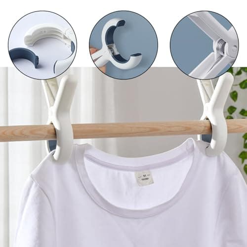 GAOHAN 12 pcs Towel Clips for Sun Loungers,Plastic Beach Towel Clips — view 5