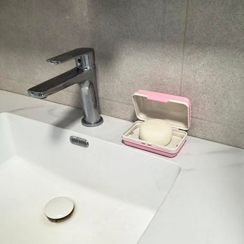 Lofekea Travel Soap Case, Shower Bar Soap Dish Holder, Soap Box Container — view 4