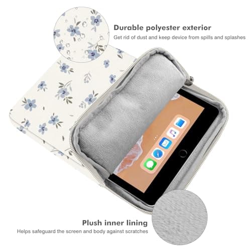 MoKo 9-11 Inch Tablet Sleeve Bag with Soft Padded Lining — view 4