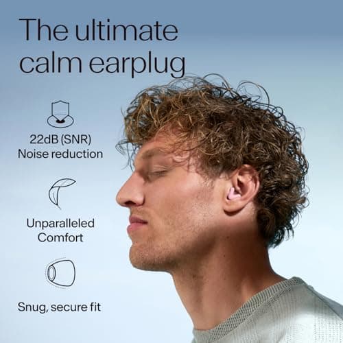Alpine Silence Ear Plugs 22dB Everyday Calm 4 Tip Sizes XS/S/M/L Pink — view 2